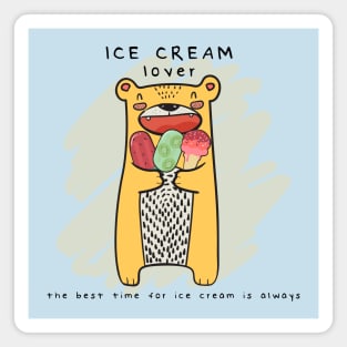Ice Cream Lover Magnet